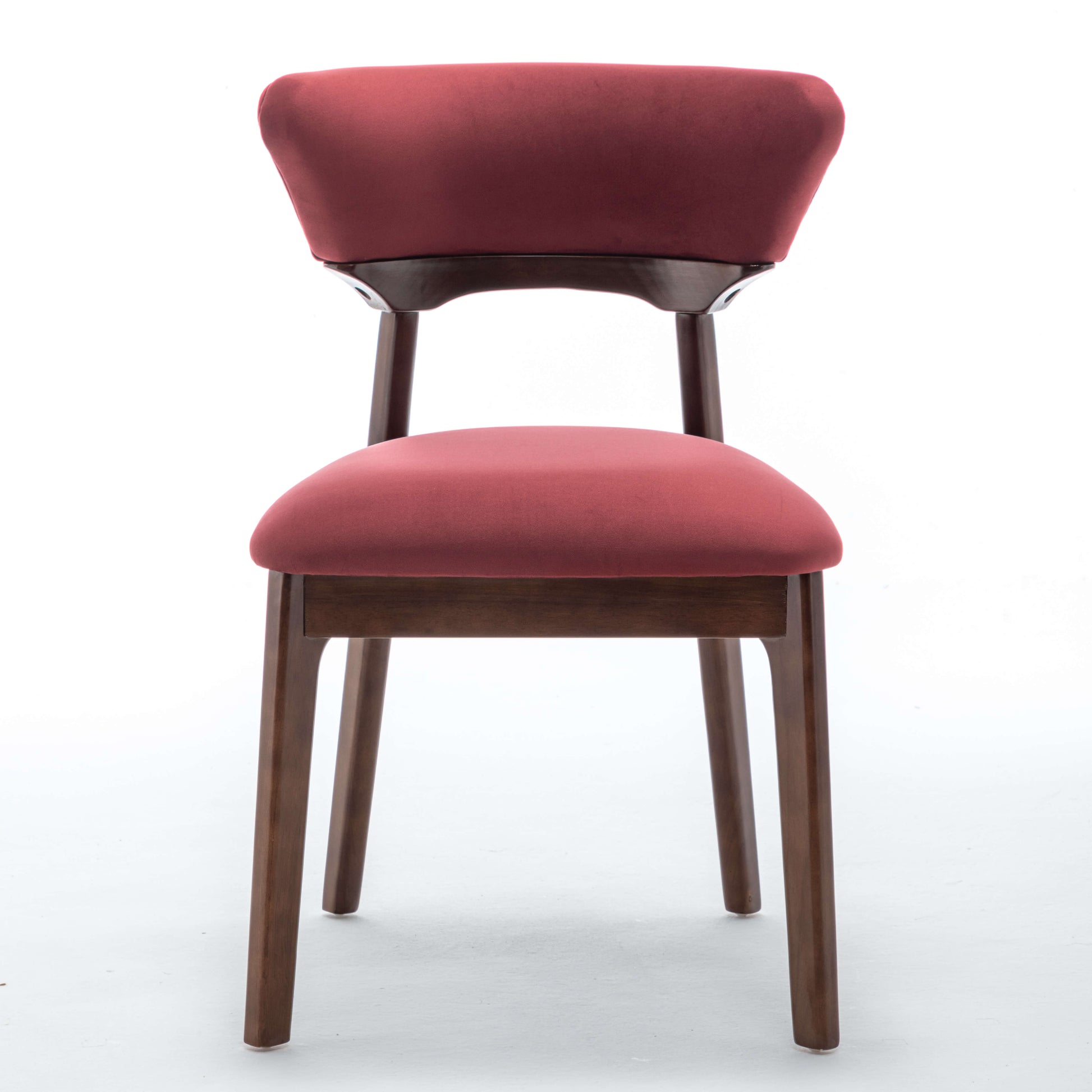 SEYNAR Modern Velvet Dining Chairs with Solid Wood Legs Set of 2/4/6