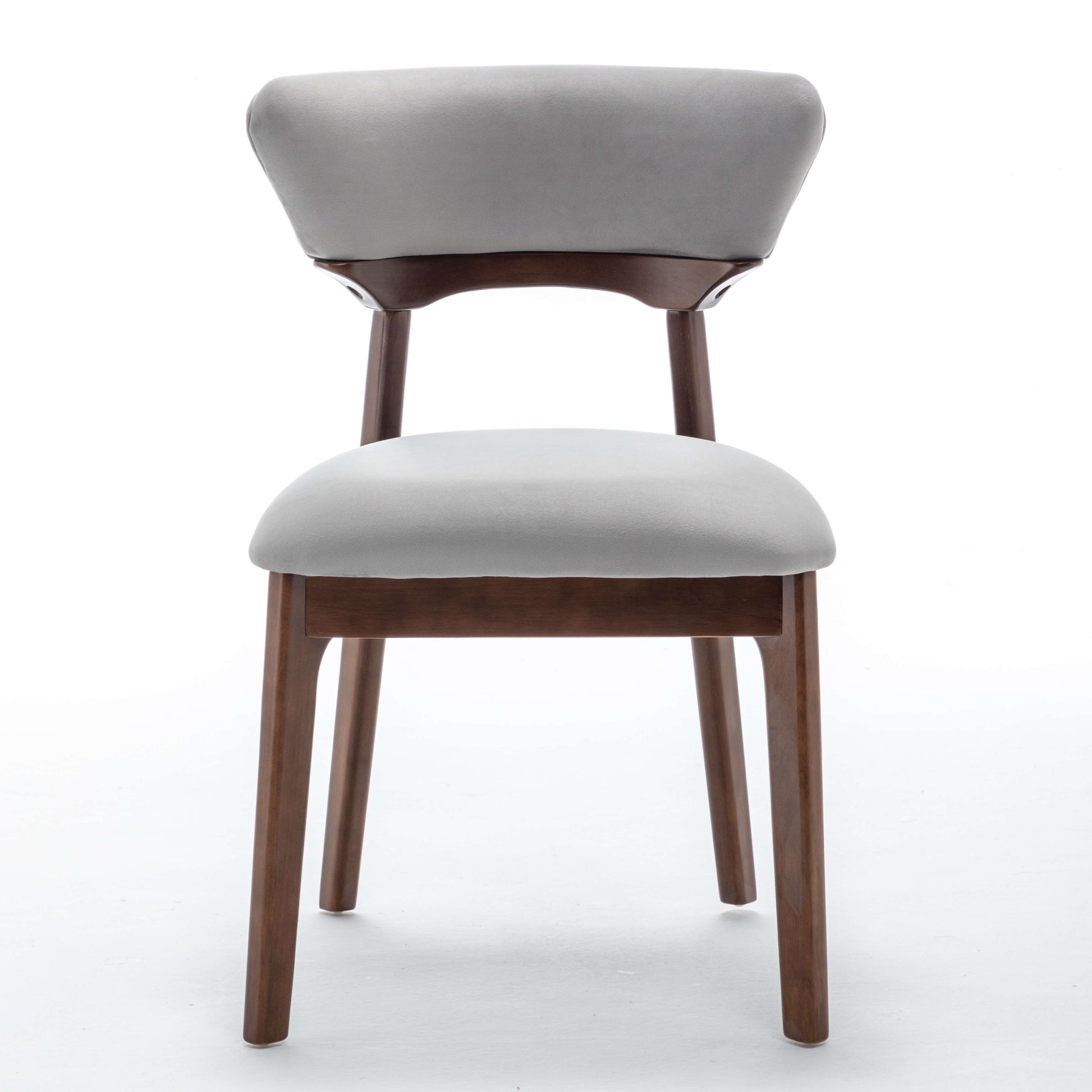 SEYNAR Modern Velvet Dining Chairs with Solid Wood Legs Set of 2/4/6