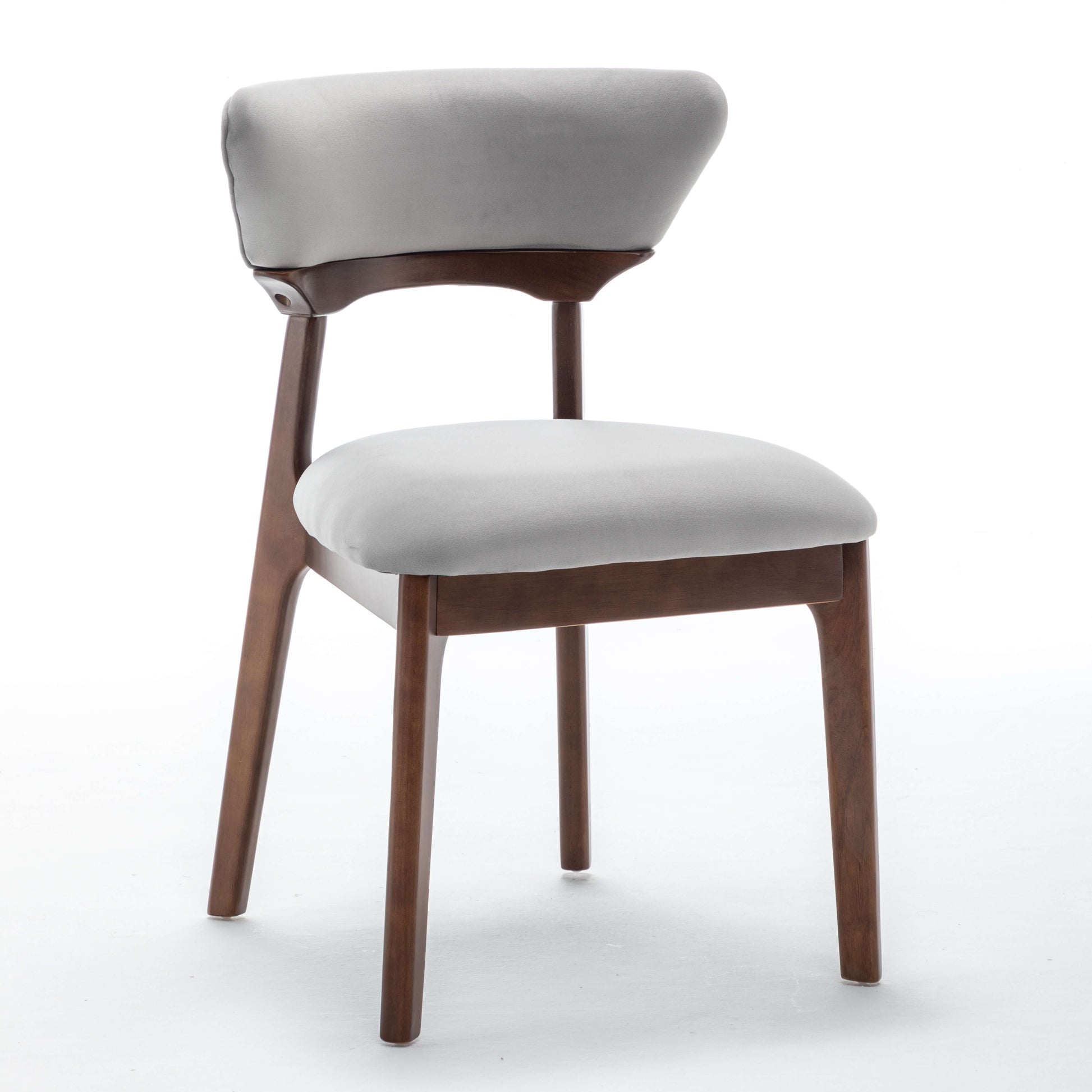 SEYNAR Modern Velvet Dining Chairs with Solid Wood Legs Set of 2/4/6