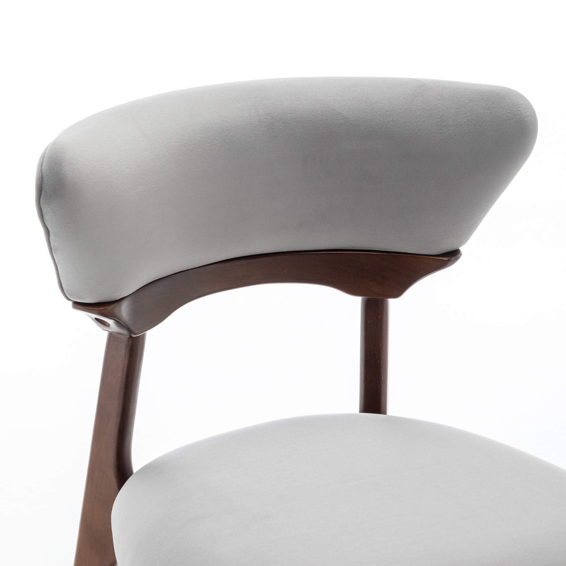 SEYNAR Modern Velvet Dining Chairs with Solid Wood Legs Set of 2/4/6