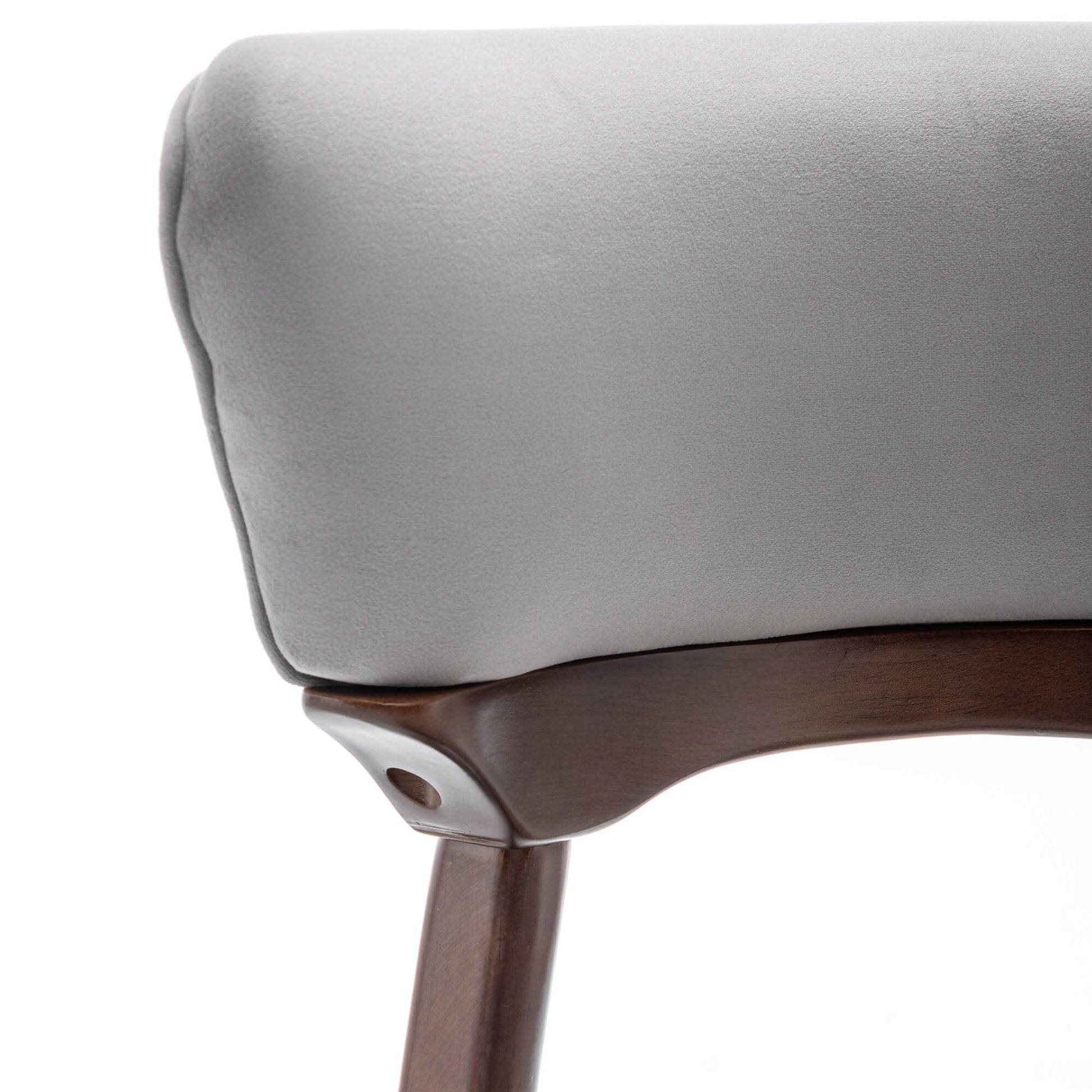 SEYNAR Modern Velvet Dining Chairs with Solid Wood Legs Set of 2/4/6