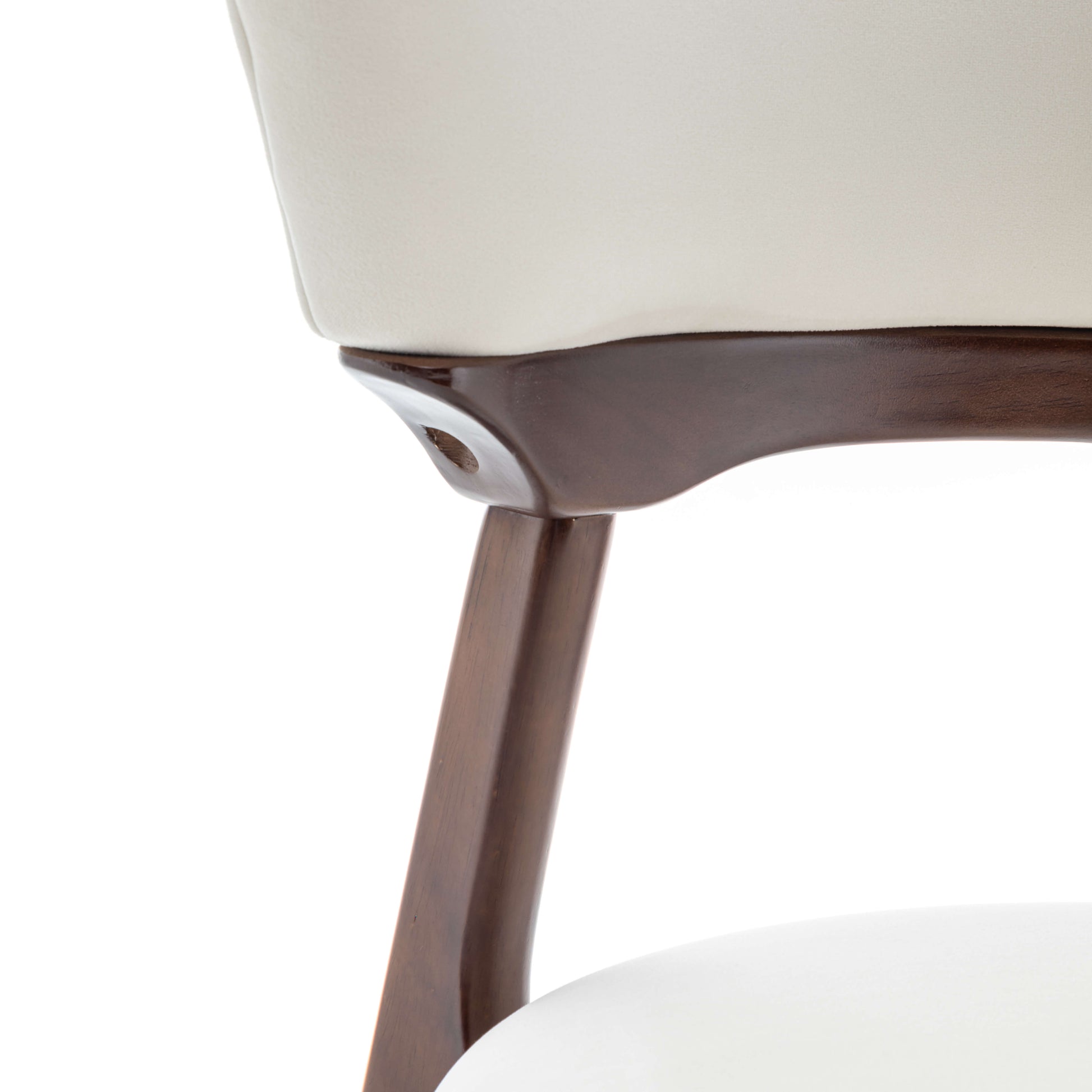 SEYNAR Modern Velvet Dining Chairs with Solid Wood Legs Set of 2/4/6