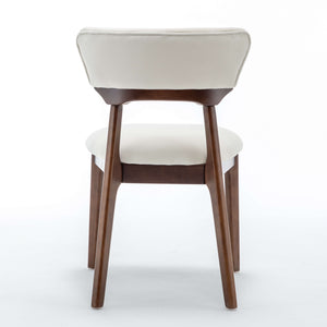 SEYNAR Modern Velvet Dining Chairs with Solid Wood Legs Set of 2/4/6