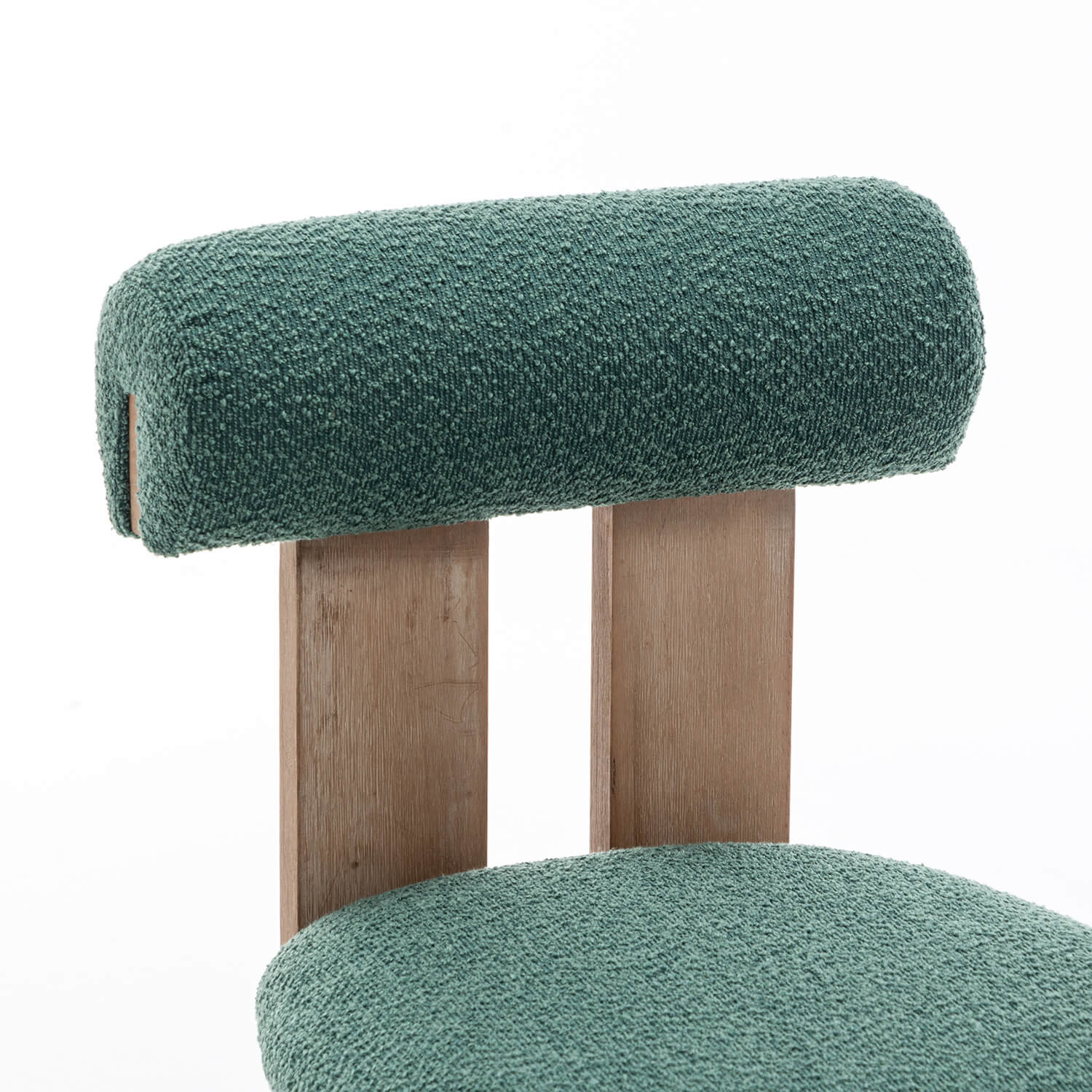 SEYNAR Set of 2/4/6 Modern Linen Upholstered Dining Chairs with Bolster Backrest