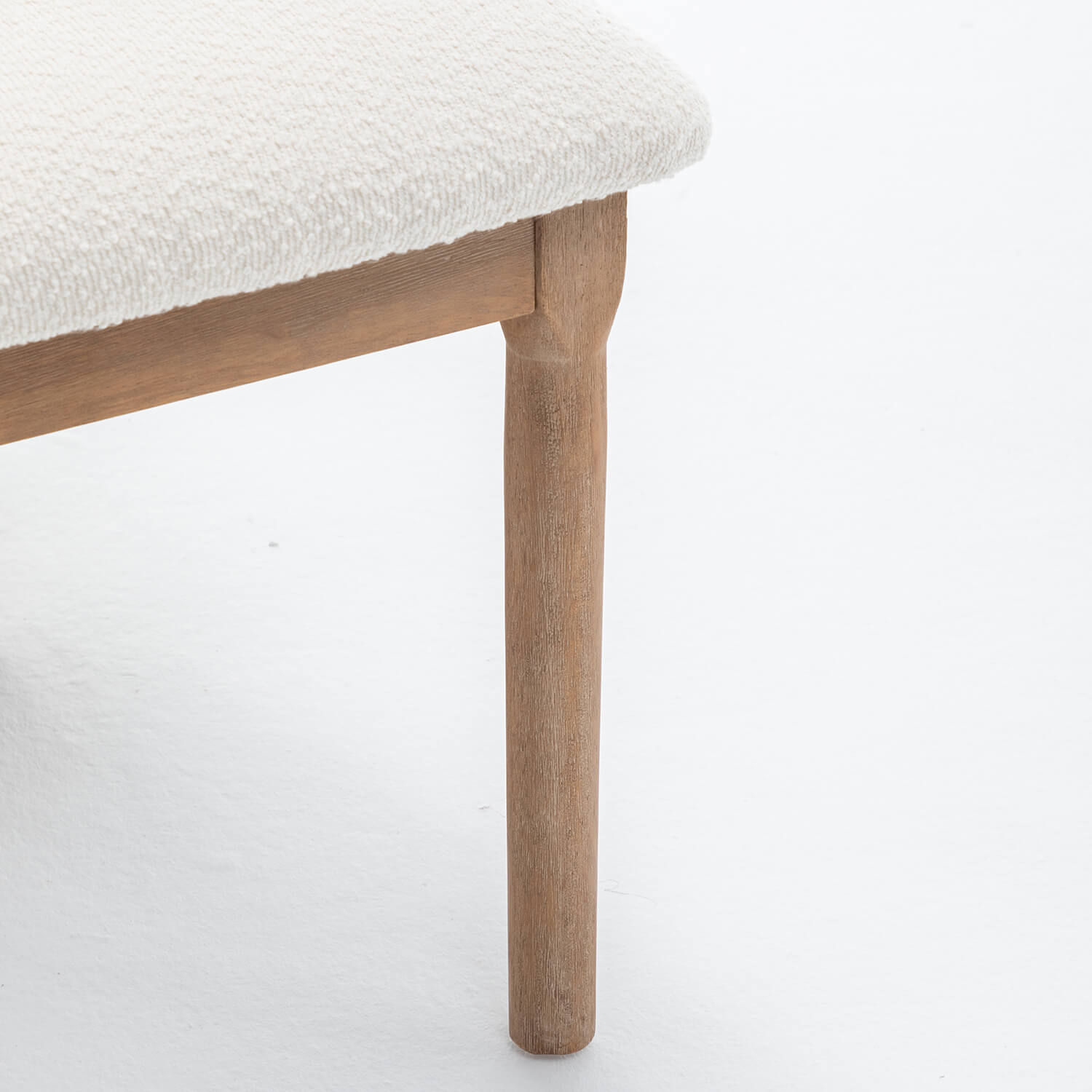 SEYNAR Set of 2/4/6 Modern Linen Upholstered Dining Chairs with Bolster Backrest