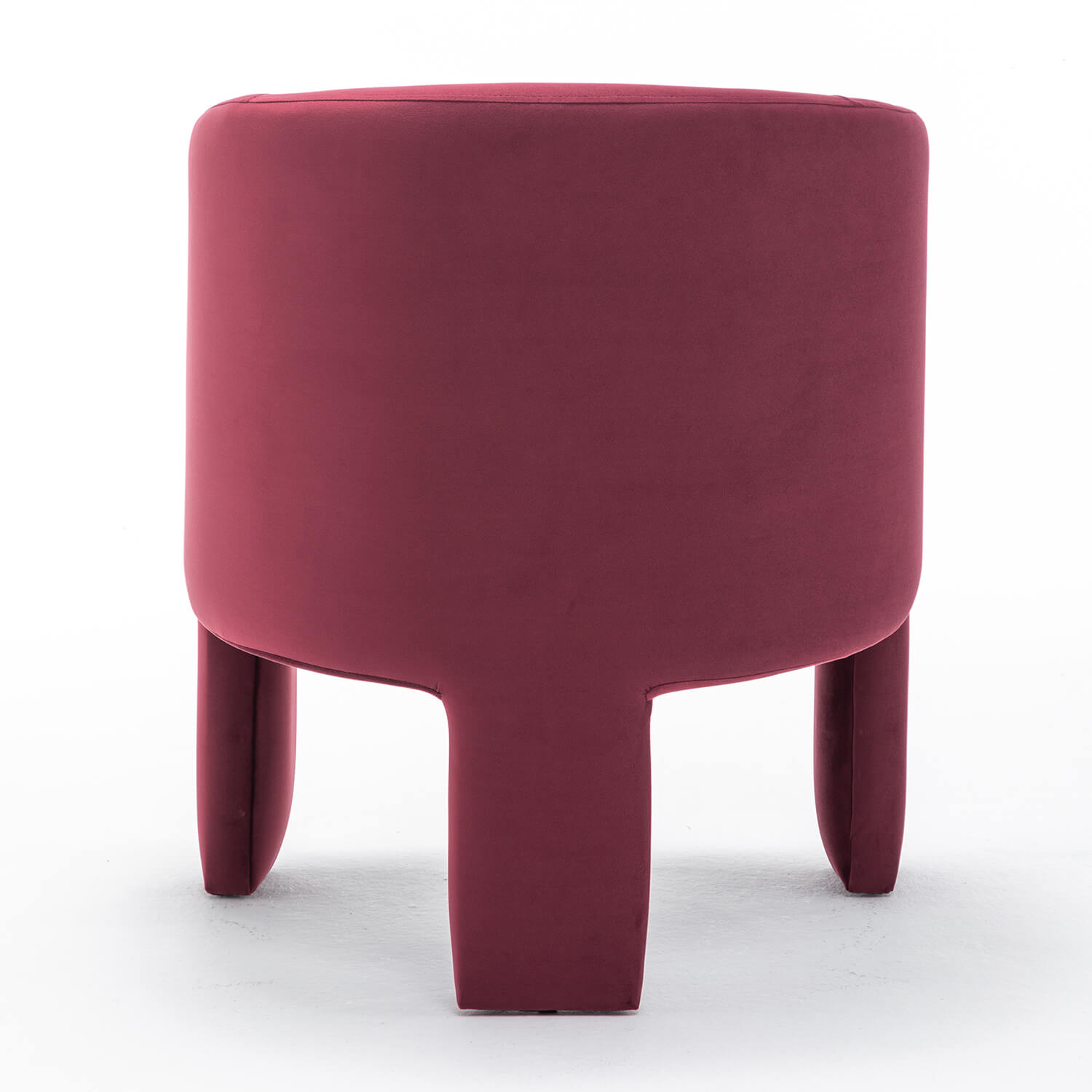 SEYNAR Modern Velvet Accent Chair, Upholstered Barrel Chair with Unique Solid Base for Living Room Soft Club Chair(Single/Set of 2/4/6)