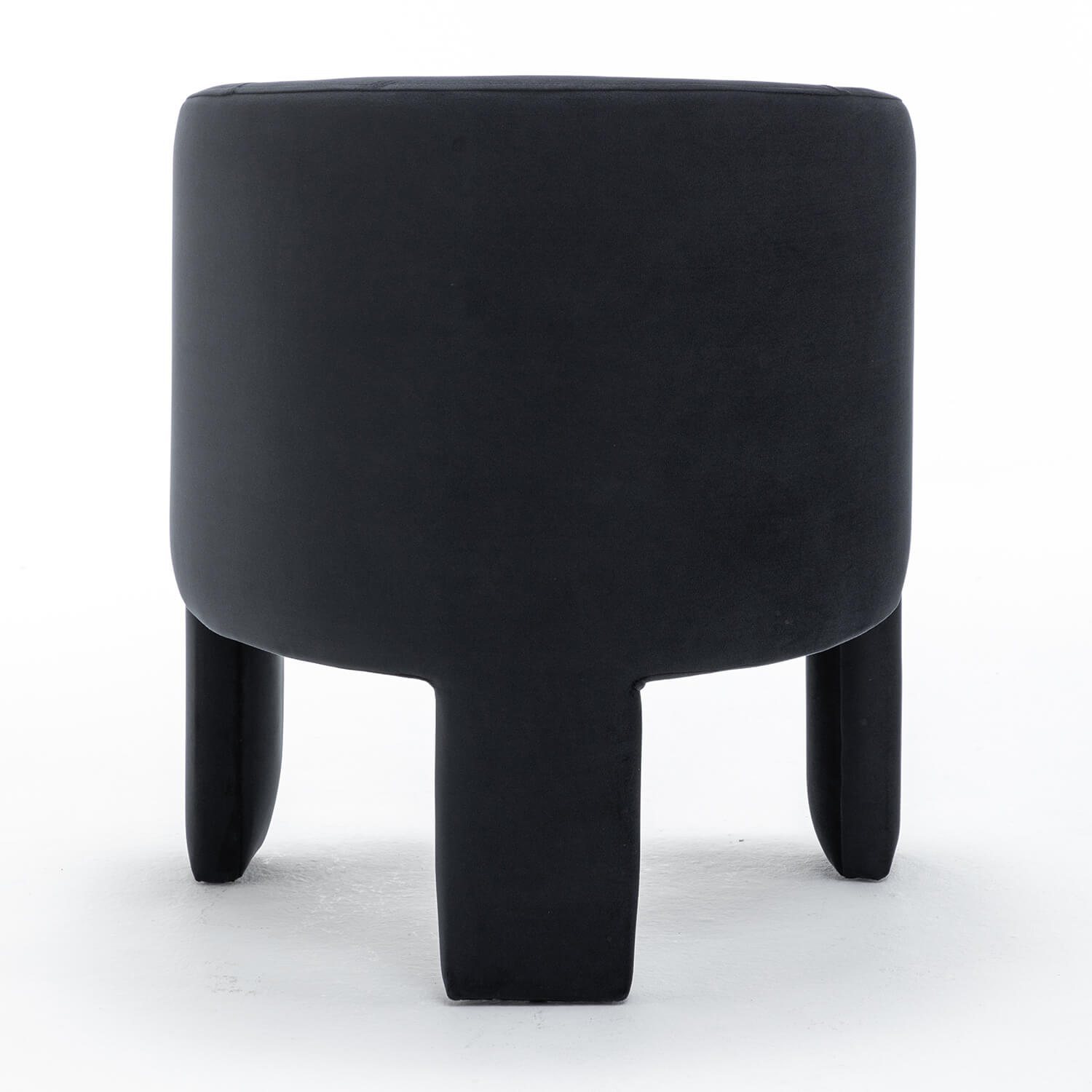 SEYNAR Modern Velvet Accent Chair, Upholstered Barrel Chair with Unique Solid Base for Living Room Soft Club Chair(Single/Set of 2/4/6)