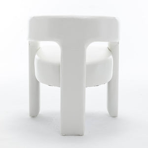 SEYNAR Modern Glam PU Leather Upholstered Dining Chair