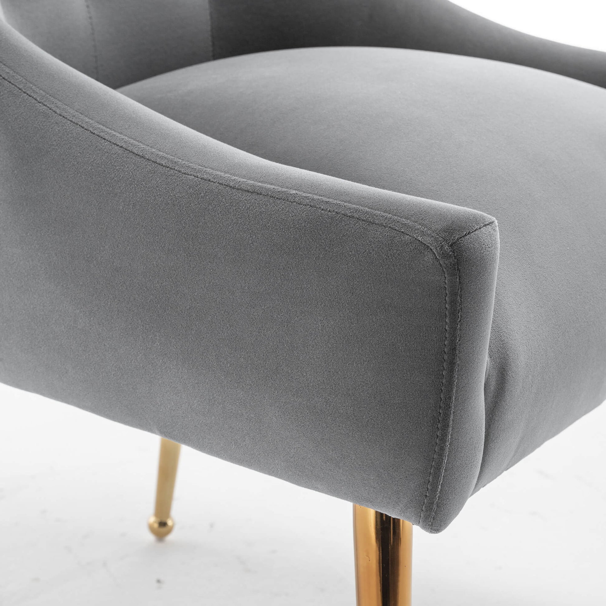 SEYNAR Modern Dining Chairs Set of 2/4/6, Upholstered Accent Chair Tufted Back Armless Chair with Back Pull