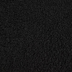 SEYNAR Modern 16.5''Faux Sherpa Square  Cube Otttoman