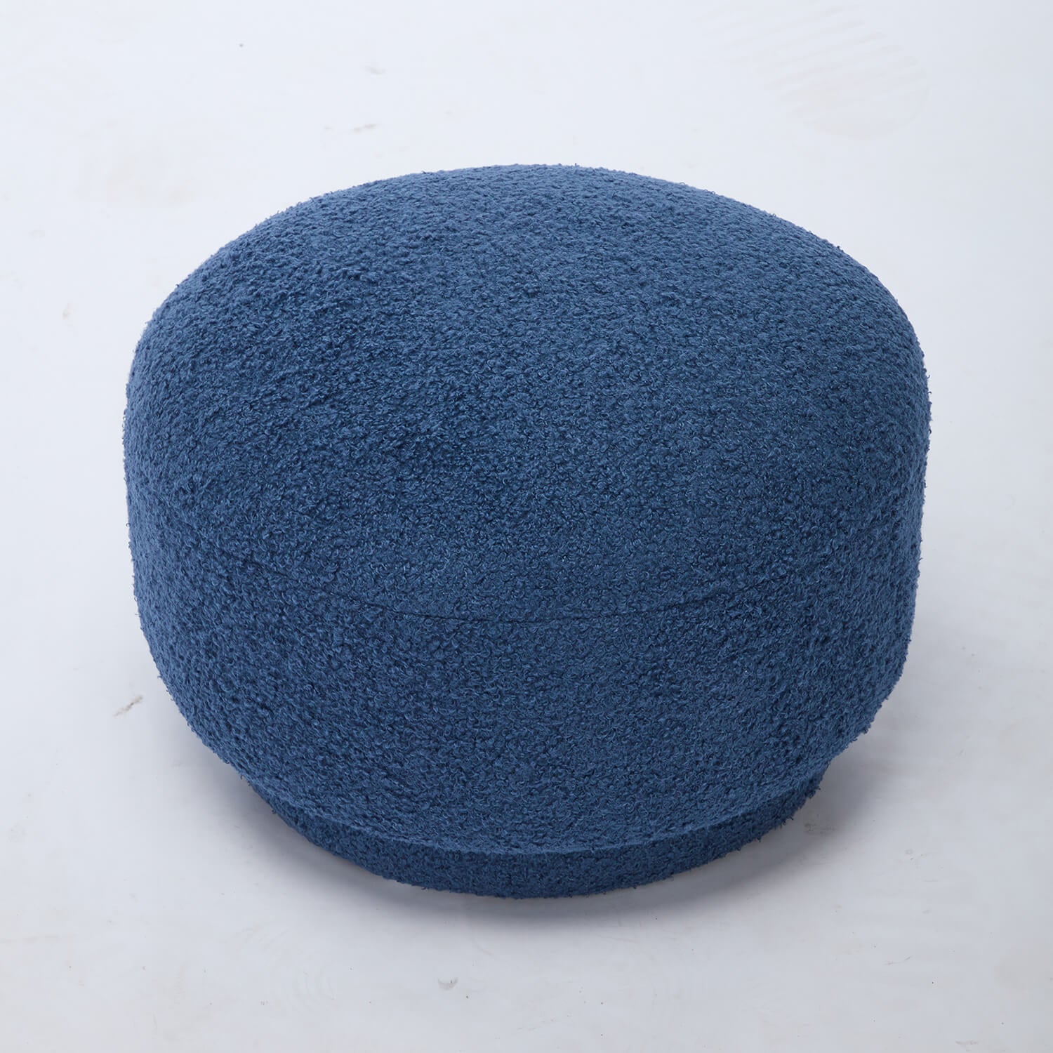 SEYNAR Modern Teddy Upholstered Mushroom Shape Ottoman