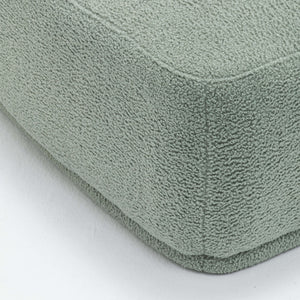 SEYNAR Modern 43'' Teddy Fabric Ottoman Bench