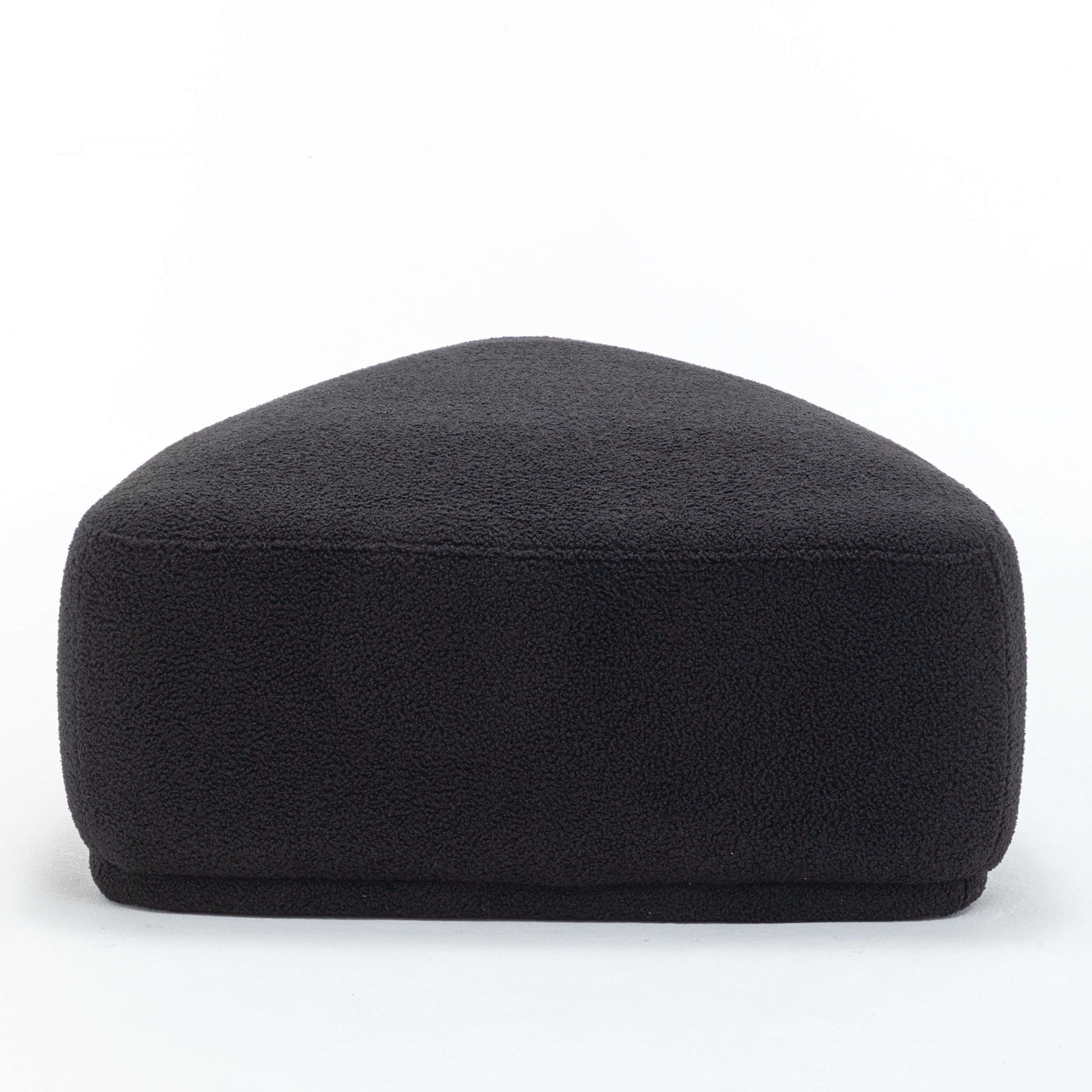 SEYNAR Modern 43'' Teddy Fabric Ottoman Bench