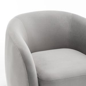 SEYNAR Modern Glam Velvet Upholstered 360 Degree Swivel Accent Armchair(Single/Set of 2)