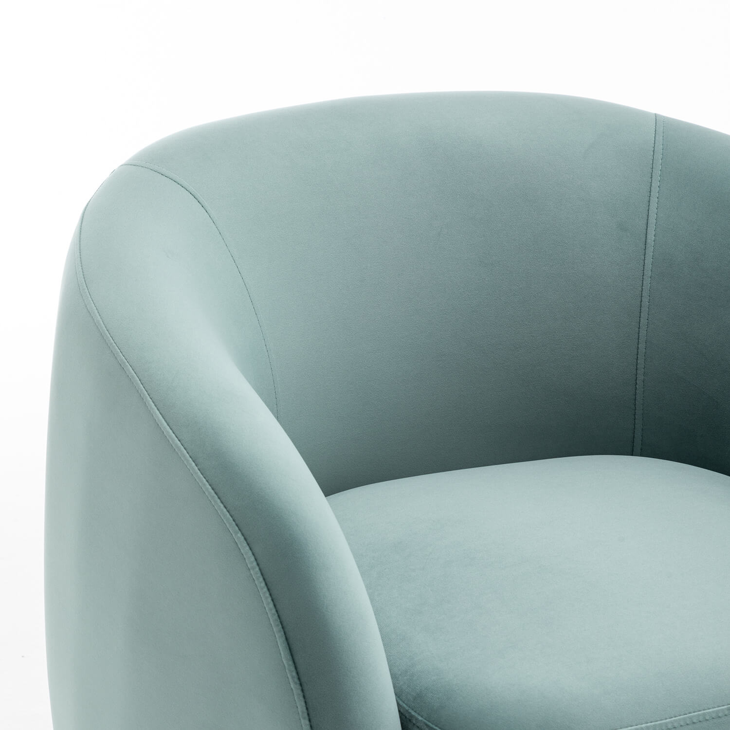 SEYNAR Modern Glam Velvet Upholstered 360 Degree Swivel Accent Armchair(Single/Set of 2)