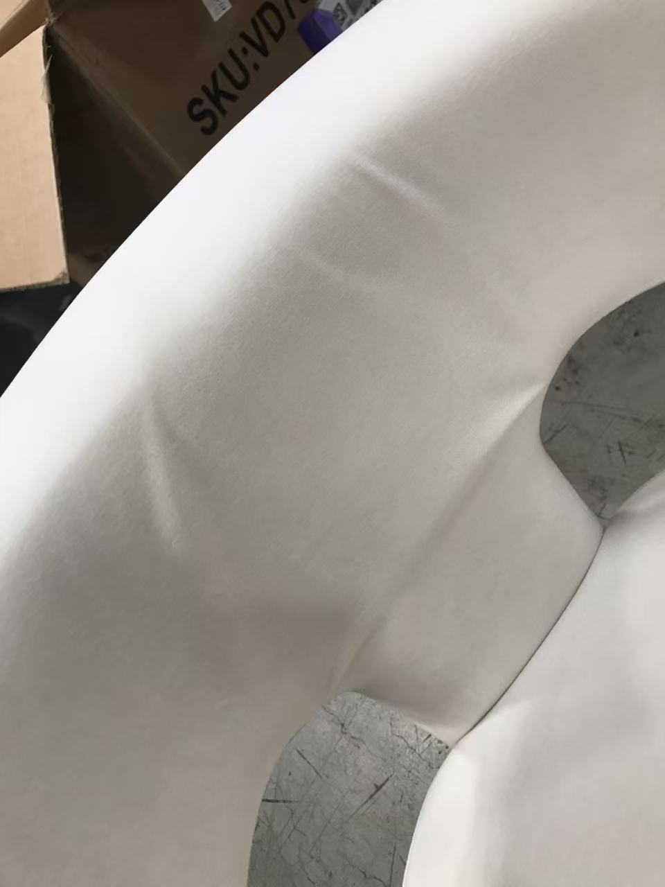 SEYNAR Upholstered Dining Chair - Beige (Imperfect)