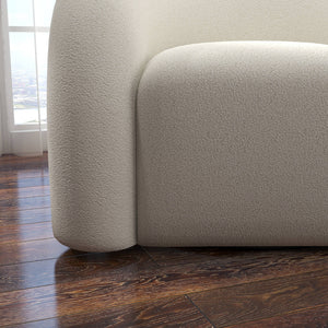 SEYNAR Modern Glam Velvet Accent Armchair with Tufted Back